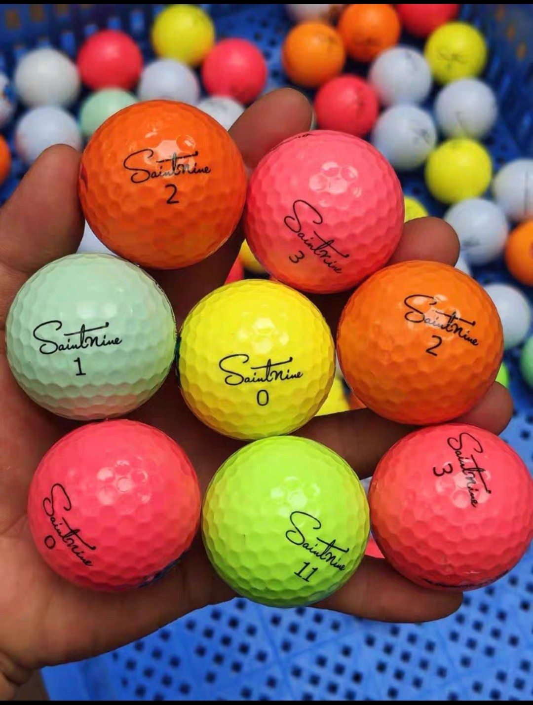 高尔夫二手球大S三四层球韩国品牌高性能超远距离下场比赛练习球