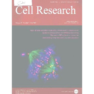 英文版 _Cell research杂志 正版 细胞研究 全年12期订阅 出售 2026年订阅