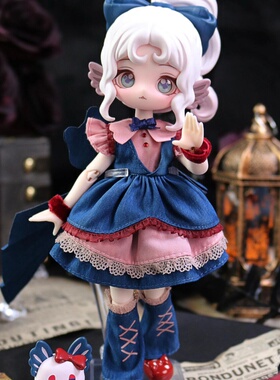 现货首批正版露露灵物语系列12分bjd可动人偶盲盒摆件玩具公仔潮