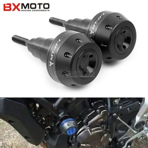 适用雅马哈TRACER700 XSR700 MT-07 MT07 改装防摔胶车身防摔球 - 封面