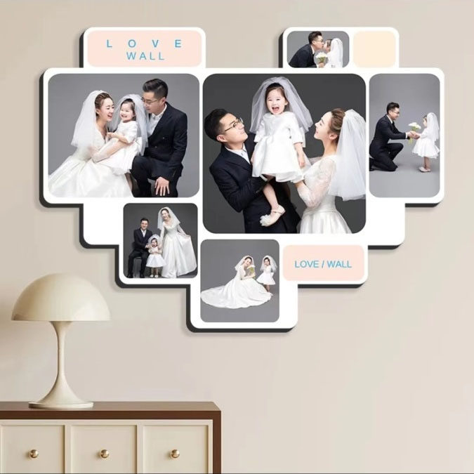 制作爱心宝宝合影照片水晶画框挂墙板画装饰画相片放大彩扩洗印,家居饰品,相框/画框,淘宝优惠券,粉丝福利购,淘宝优惠卷