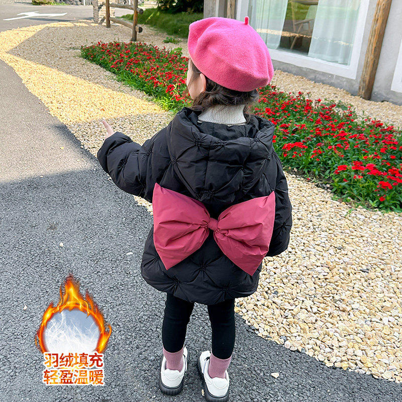 法国DiAY女童羽绒服冬装2025新款儿童女孩白鸭绒保暖棉服小童外套,童装/婴儿装/亲子装,羽绒服,淘宝优惠券,粉丝福利购,淘宝优惠卷