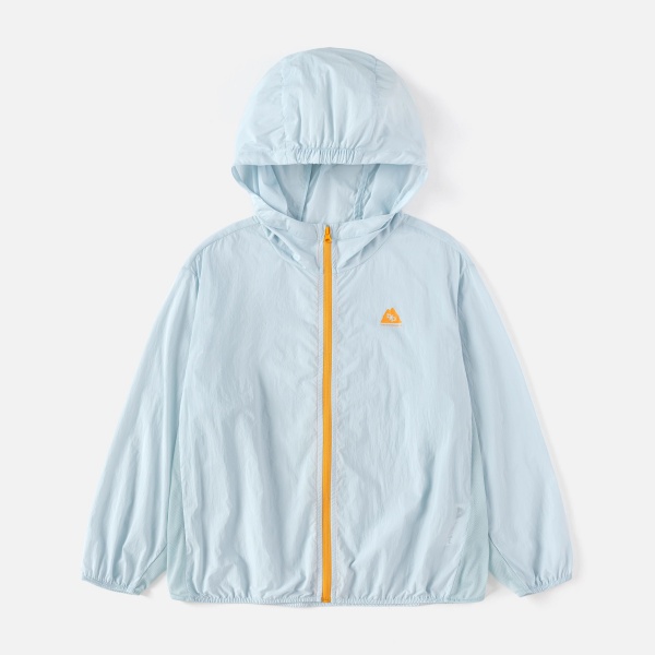 灵语希商场同款男童防晒衣大童轻薄连帽皮肤衣外套2025夏装童装2