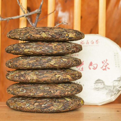福鼎白茶寿眉饼云雾白陈年老白茶