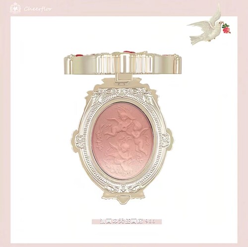 cheerflor天使浮雕腮红渐变腮紫