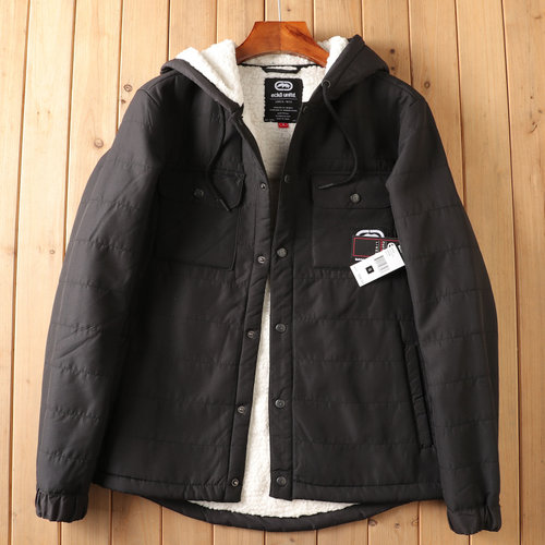 男士连帽加绒夹克外套有大码