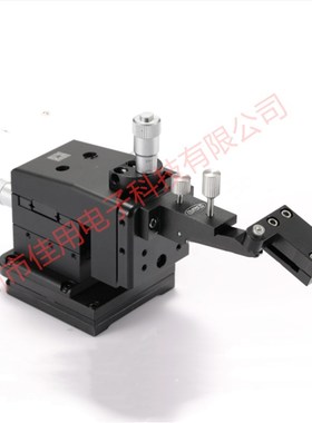 精密微分头探针座晶圆测试探针台XYZG轴三维滑台高压钨钢探针夹具