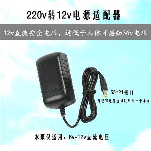 直流微型水泵 12vn自吸泵隔膜高压洗车增压专用220V抽小水泵自吸