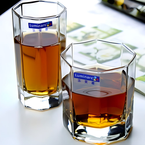 乐美雅耐高温玻璃杯家用水杯茶杯