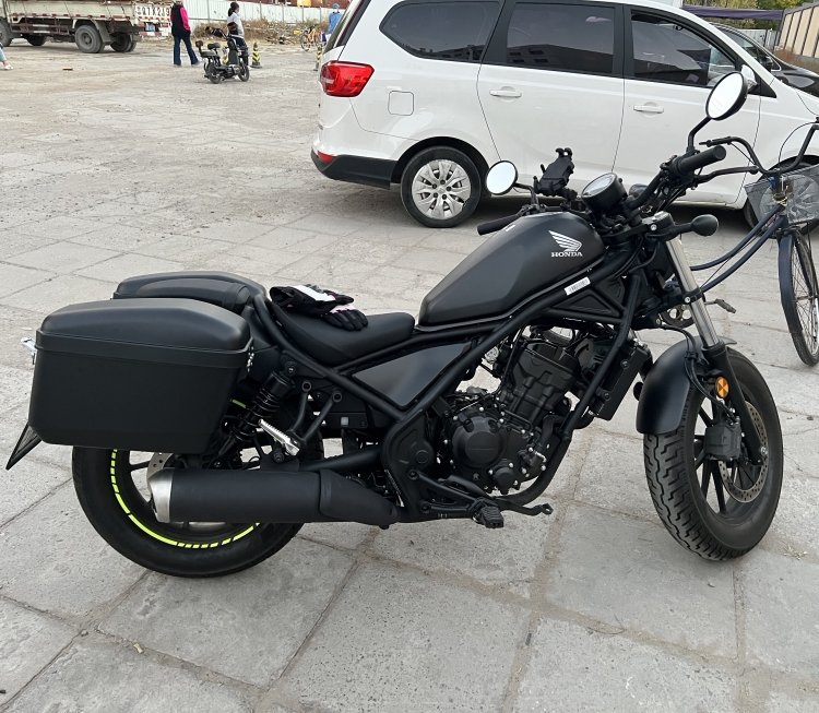适用于 本田cm300复古太子车边箱  叛逆者500摩托车侧箱 侧后挂箱