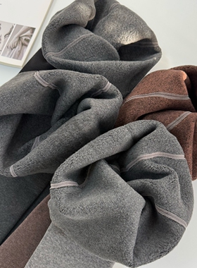 全店最厚!米图500克加绒裤袜女冬加厚黑灰棉打底连裤袜/踩脚/九分