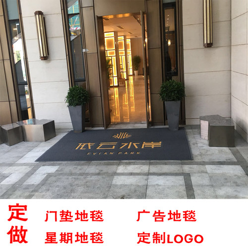 3M商用进门防滑除尘定制地垫