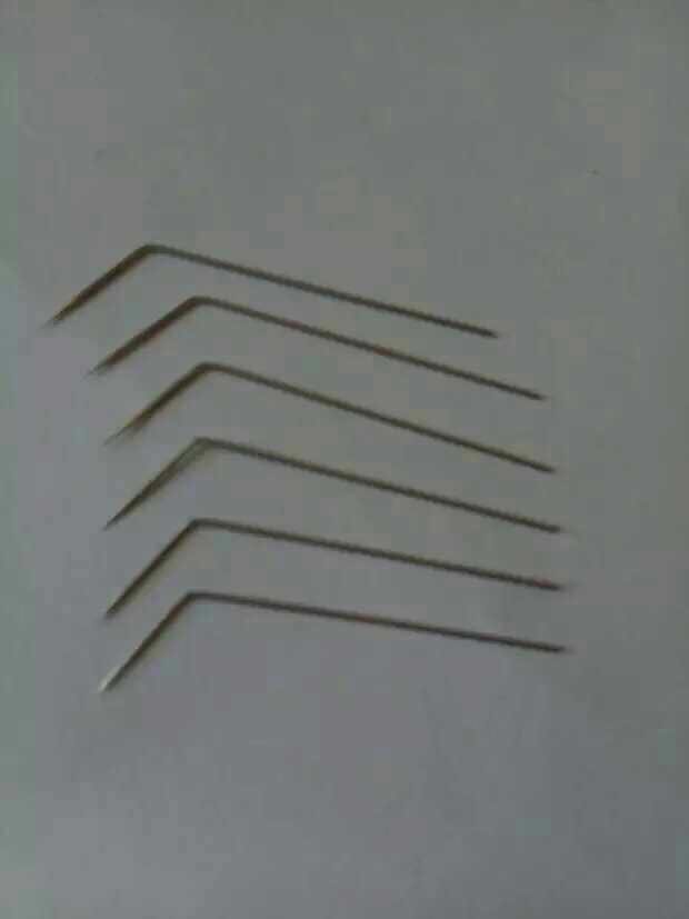 弯针,订做弯针,订做钨钢弯针,订做钨钢探针,订做特殊钨钢探针