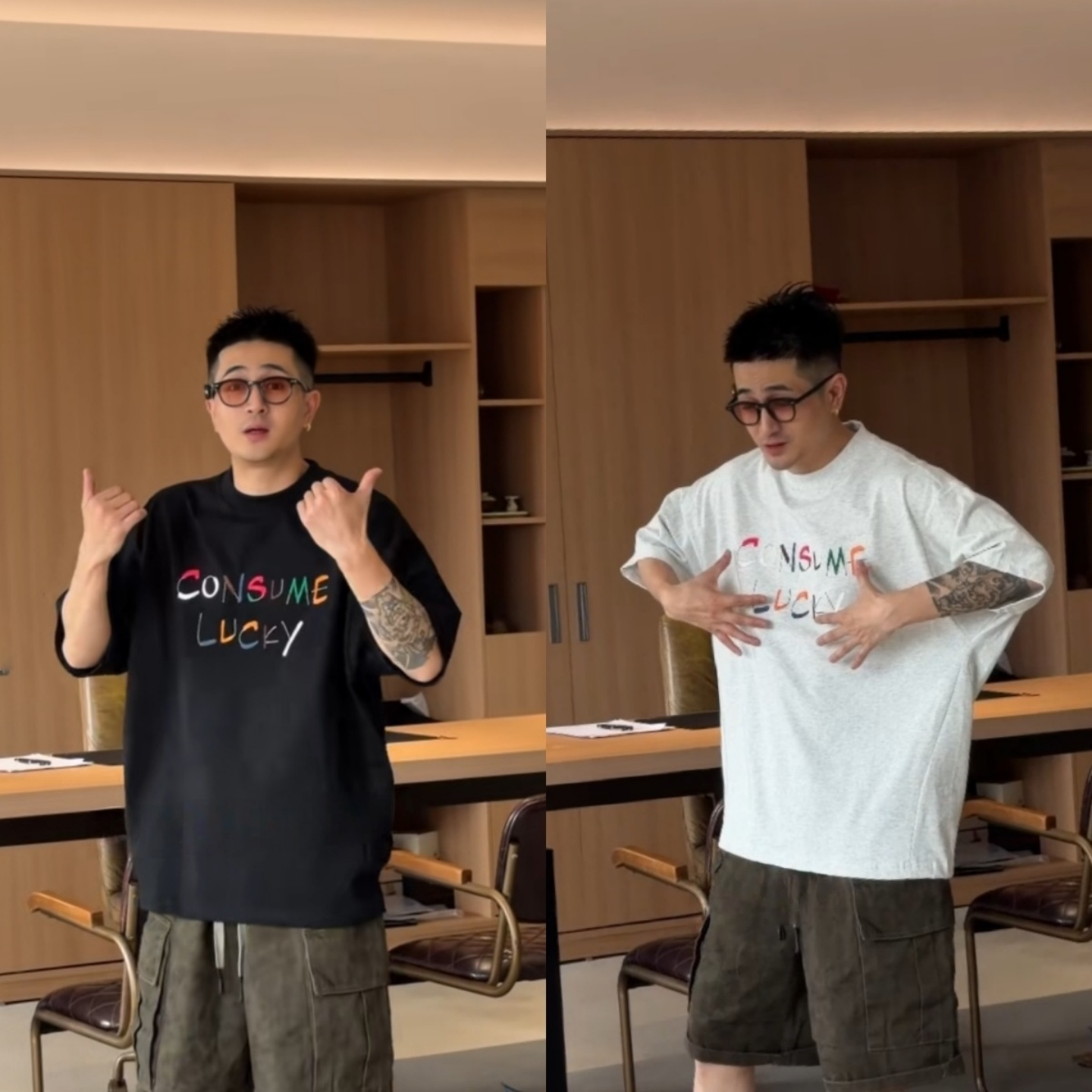 夏季新款蝙蝠袖宽松百搭字母男士轻奢简约设计感刺绣时尚短袖T恤