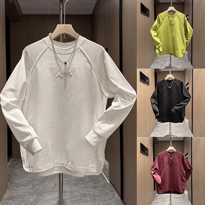 男士休闲潮流卫衣长袖T恤