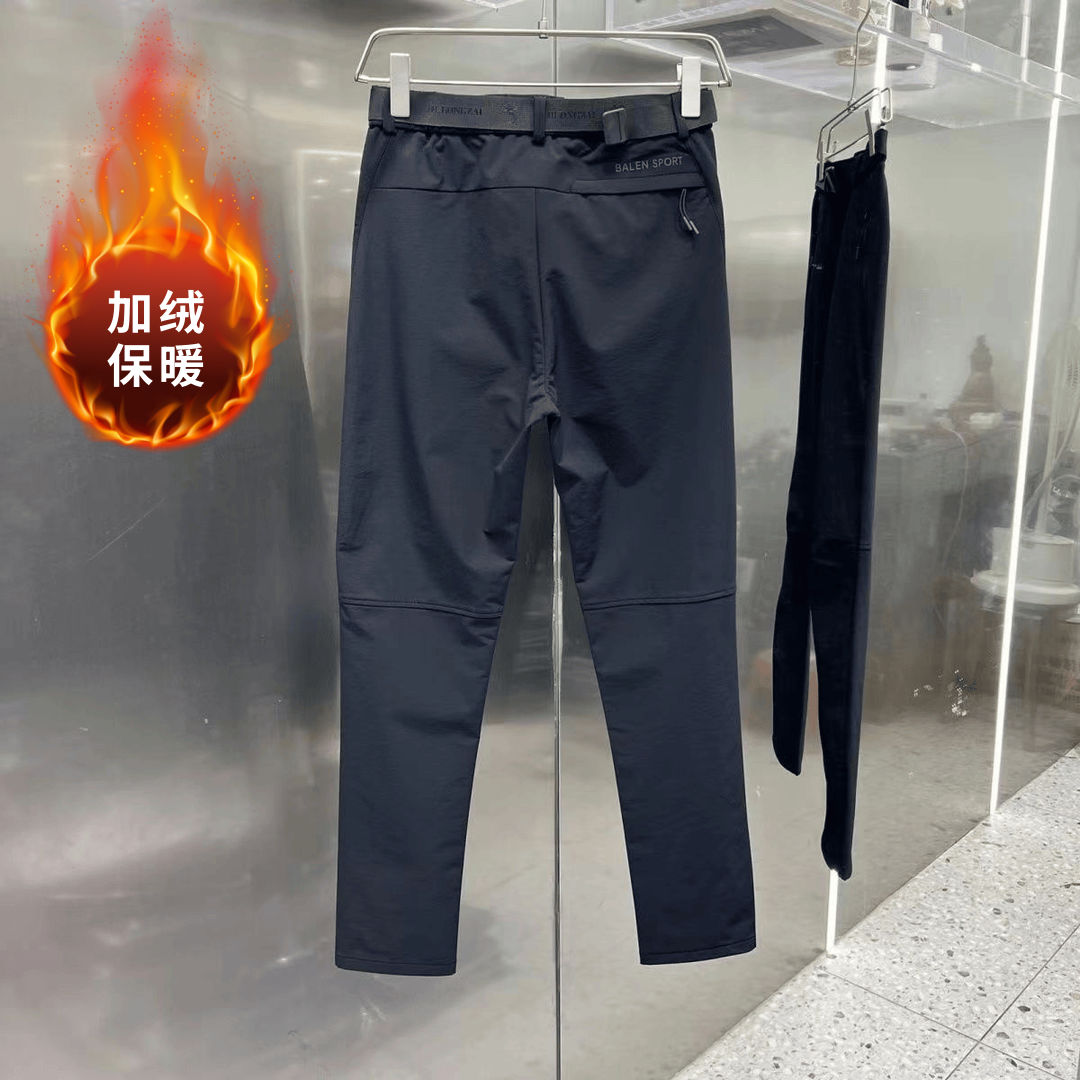 秋冬加绒户外休闲运动休闲裤