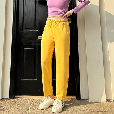 香依雅园新款针织哈伦裤