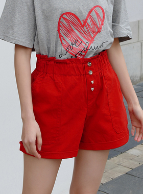 香依雅园06082夏季宽松 新款显瘦大码腿胖mm胖妹妹热裤