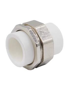 金牛ppr全铜双头活接32 40 50自来水管25接头热熔管ppr水管配件20