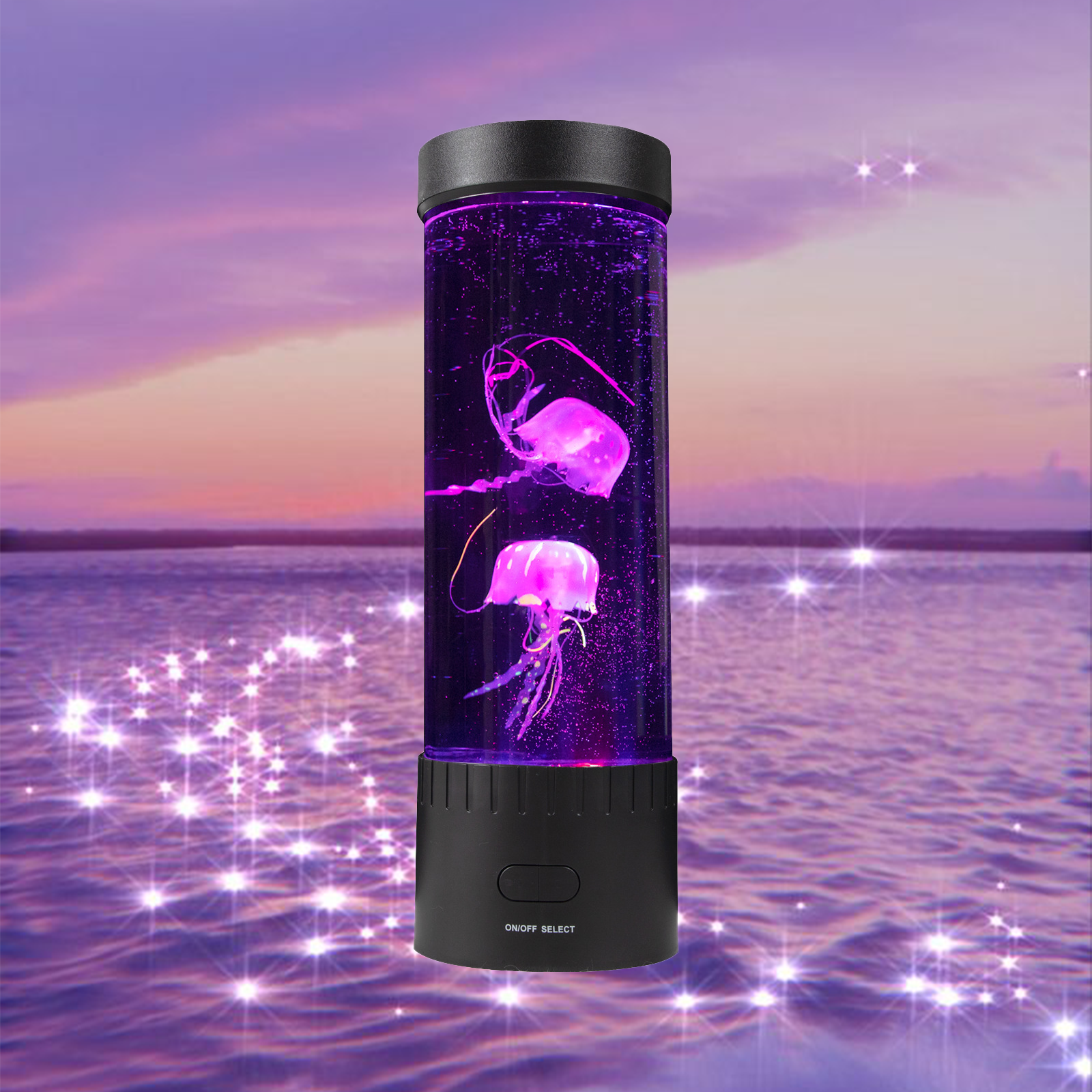 梦核感漂浮水母灯变色氛围小夜灯