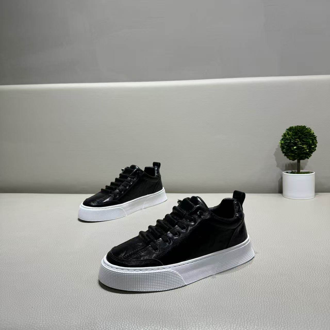 男鞋一脚蹬加绒板鞋运动休闲鞋