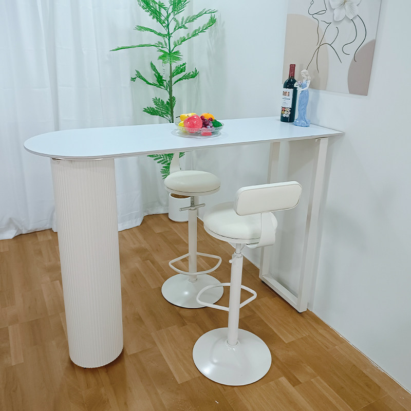 吧台桌家用简约岩板高脚桌长条桌客厅沙发阳台隔断迷你休闲小吧台,住宅家具,岩板餐桌,淘宝优惠券,粉丝福利购,淘宝优惠卷