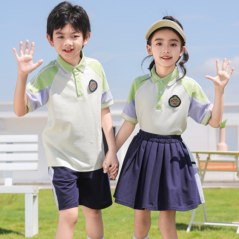 幼儿园园服夏装小学生班服一年级儿童校服运动服六一演出毕业服装