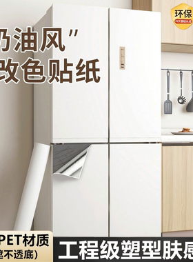 PET肤感冰箱贴纸翻新自粘改色膜