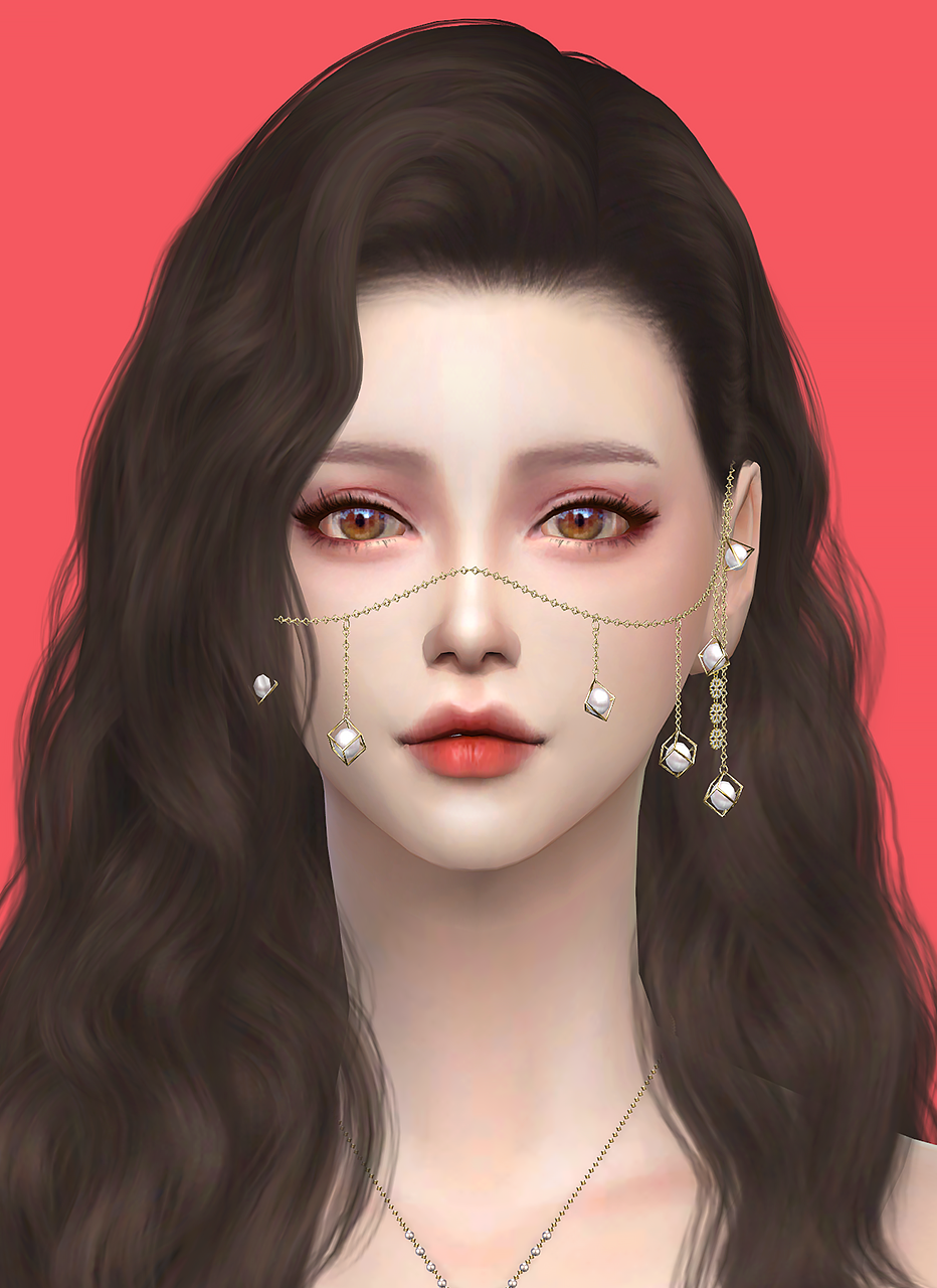 模拟人生4人物mod丨女丨68号丨送8套服装发型皮肤化妆 Sims4补丁 电玩/配件/游戏/攻略 ORIGIN 原图主图