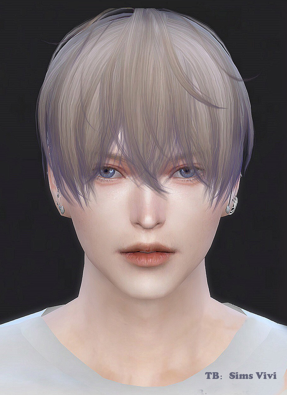 模拟人生4人物mod丨男丨次元君丨送8套衣服发型化妆 Sims4补丁