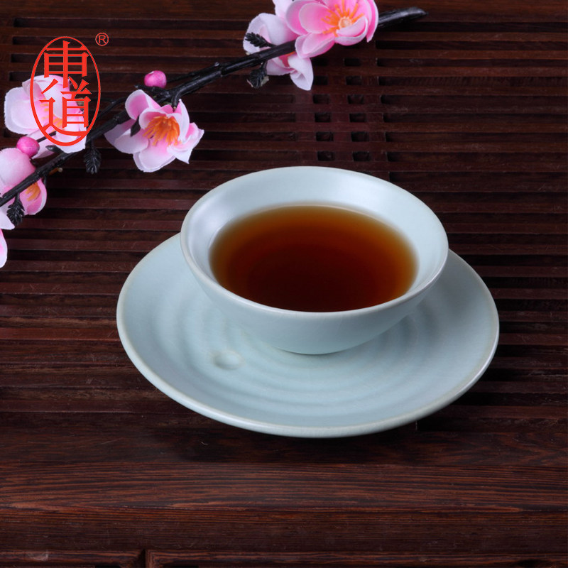 陶瓷开片茶具礼盒装主人杯