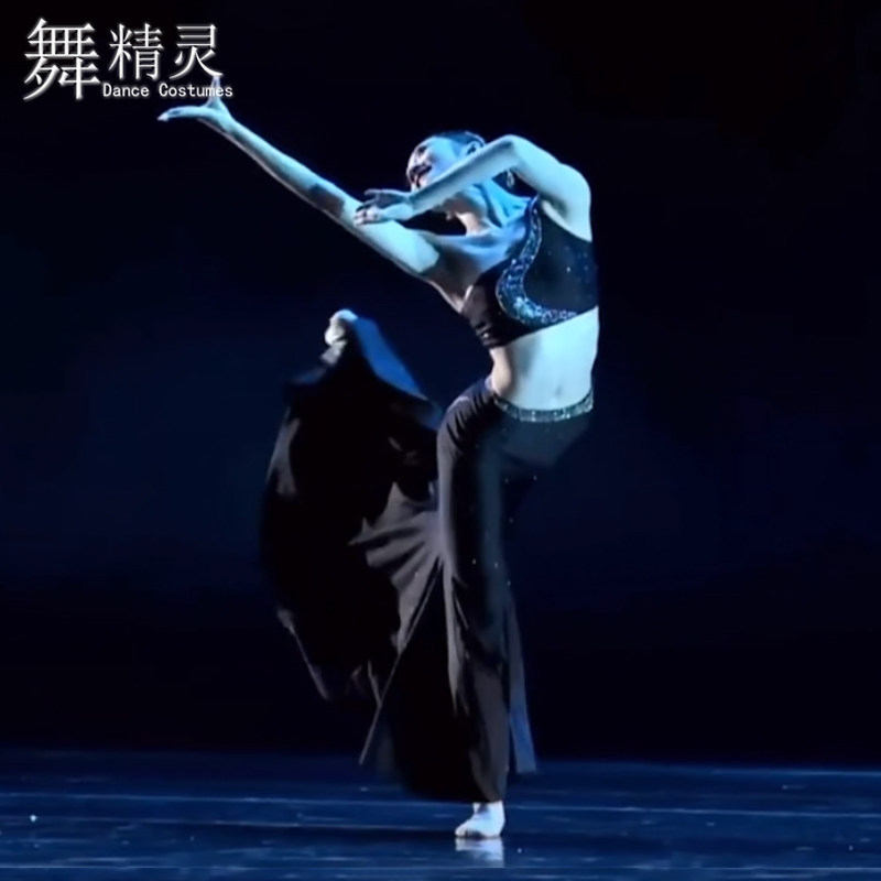 傣族舞蹈服艺考服孔雀舞