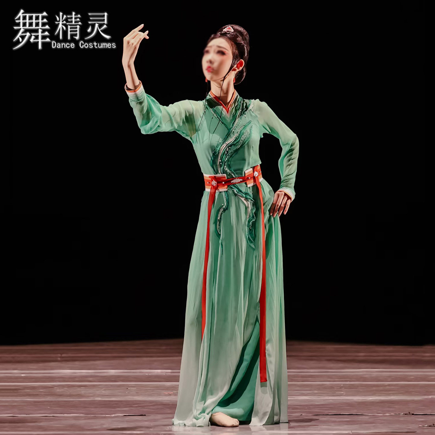 桃李杯剧目越溪辞舞蹈服古典艺考