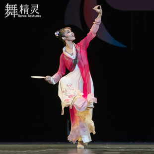 新款桃李杯古典舞扇舞飘逸演出服湘云飞舞蹈服同款艺考服中国风
