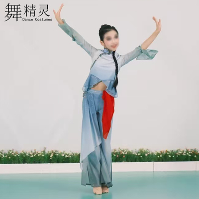 听过去的故事舞蹈服胶州秧歌艺考