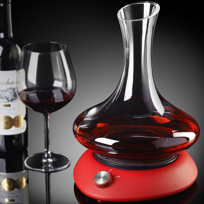电动醒酒器智能自动旋转式分酒器红酒葡萄酒摇晃摇酒机多档可定时