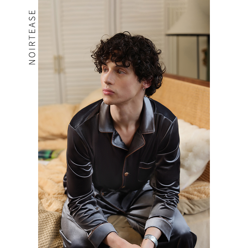 noirtease情侣男士大码春秋薄款