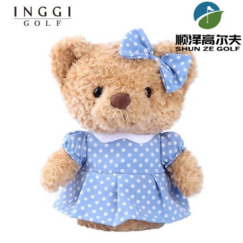 正品高尔夫杆套NUMBER卡通熊头套