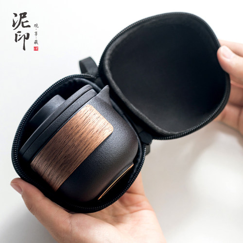 户外随身单人迷你logo旅行茶具