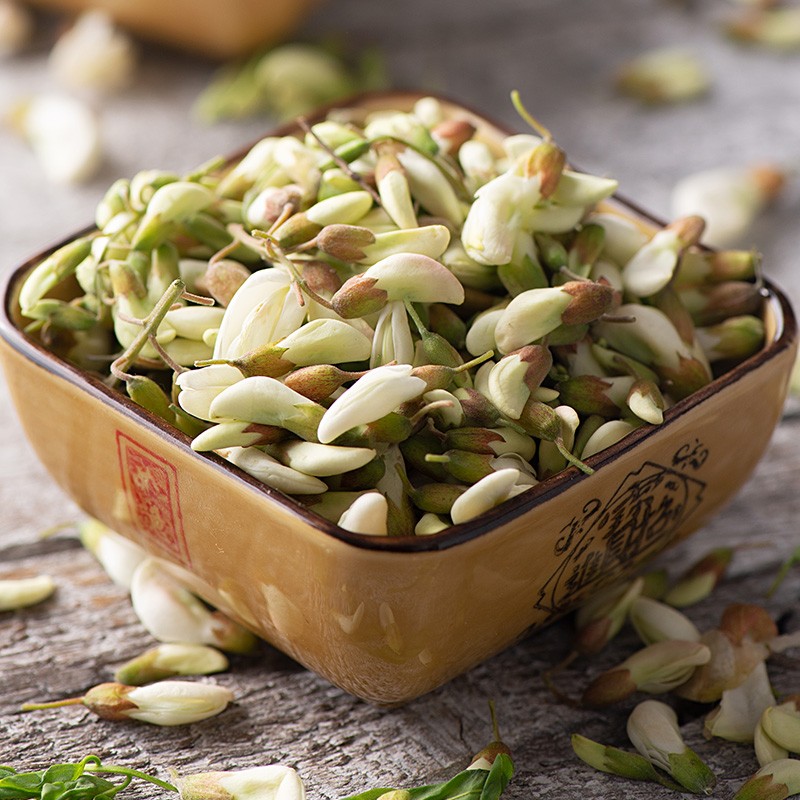 2025新鲜洋槐花骨朵野菜蒸菜徐州特产河南特产野生食用槐花国槐花