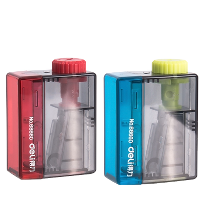 得力四档可调卷笔刀小型