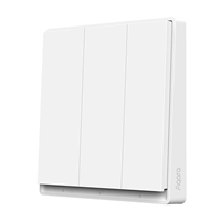 Настенный переключатель e1 Zero Fire Три клавиши (белый)