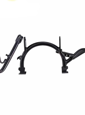 适用豪爵VS125/VE125配件HJ125T-22/22A/26A原装边撑双撑停车脚架