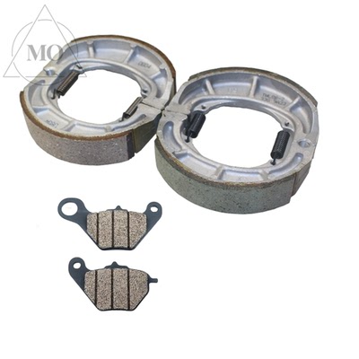 适用豪爵VX125虎鲨VD125速道VD125S原装前碟刹皮NFR125后刹车皮