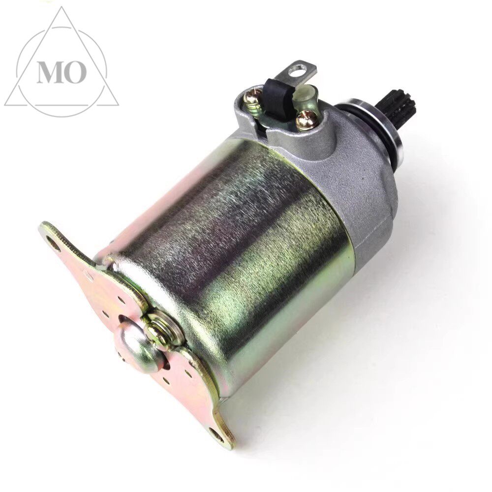 适用豪爵宇钻E鹰钻E悦星HJ125T-9C/9D/10K/10H原装启动起动马达