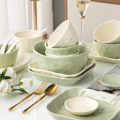 【小红书博主正版】奶油风餐具