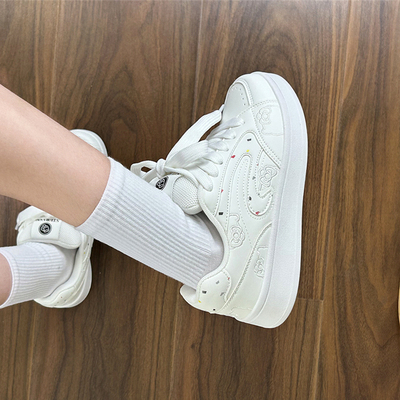 韩版原创小众百搭板鞋ins潮2025冬季新款休闲小白鞋子韩版面包鞋