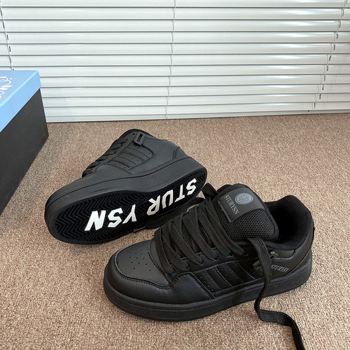 韩版黑色情侣面包鞋学生百搭