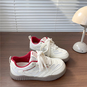 百搭运动休闲跑步鞋 易少年 新款 网面学生小白鞋 德训鞋 女2026春季