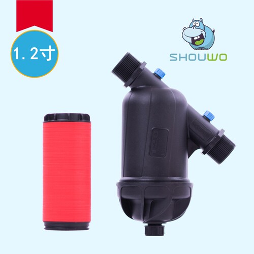 农业园林节水灌溉叠片式过滤器1.2寸40Y型喷滴灌盘式过滤器包邮